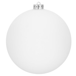 Vianočné banky snehové gule mix - 10cm, sada 6ks