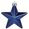 Hviezdičky modro-strieborné sada 6ks, vianočné ozdoby