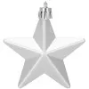 Hviezdičky modro-strieborné sada 6ks, vianočné ozdoby