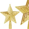 Hviezda na stromček 18,5 cm zlatá, vianočná ozdoba