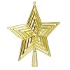 Hviezda na stromček 23cm zlatá, vianočná ozdoba