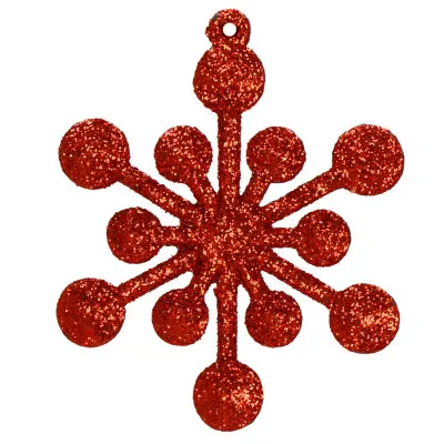 Maxi 74 dielna sada vianočných ozdôb farebná