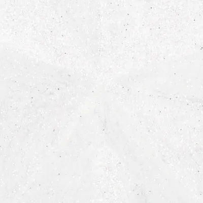 Hviezda na stromček 15cm trblietavá biela, vianočná ozdoba