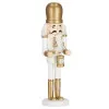 Luskáčik - Vojak s bubienkom 30,5 cm zlatý, vianočné dekorácie