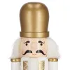 Luskáčik - Vojak s bubienkom 30,5 cm zlatý, vianočné dekorácie