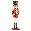 Luskáčik - Vojak s bubienkom 38cm červený, vianočné dekorácie