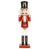 Luskáčik - Vojak s bubienkom 38cm červený, vianočné dekorácie