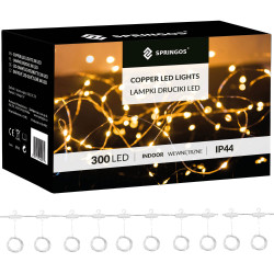 LED Nano svetelný záves - 3x3m, 300LED, 8 funkcií, ovládač, USB, IP44, multicolor