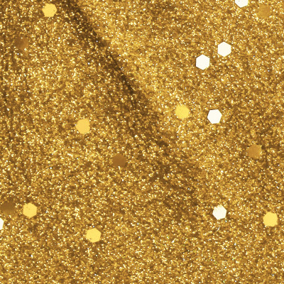 Vianočná mašľa s flitrami 19,5x21cm zlatá, vianočné dekorácie