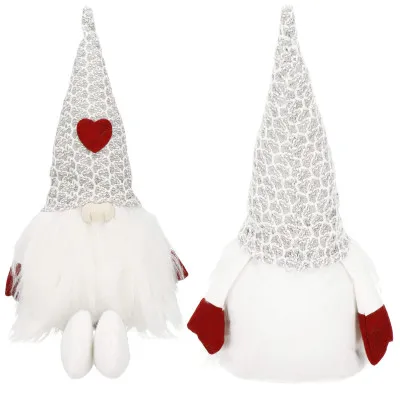 Škriatok GNOM s dlhými nohami 70cm, vianočné dekorácie