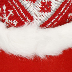 Škriatok GNOM so šedými parohmi 50cm, vianočné dekorácie