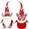 Škriatok GNOM so šedými parohmi 50cm, vianočné dekorácie