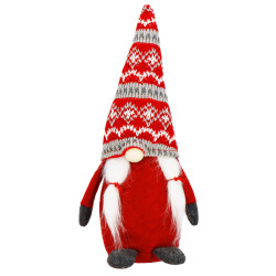 Škriatok GNOM s copami 33cm, vianočné dekorácie