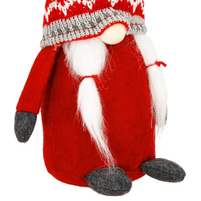 Škriatok GNOM s copami 33cm, vianočné dekorácie