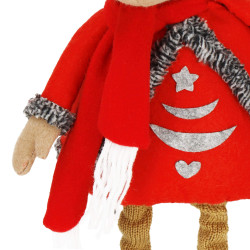 Vianočný sob hnedý - výška 49-65cm, vianočné dekorácie