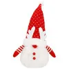 Škriatok GNOM s červenou čiapkou svietiacou 36cm, vianočné dekorácie