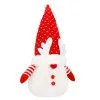Škriatok GNOM s červenou čiapkou svietiacou 36cm, vianočné dekorácie