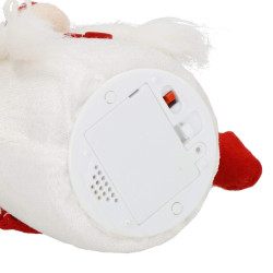 Škriatok GNOM s červenou čiapkou svietiacou 33cm, vianočné dekorácie