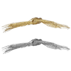 Maxi 100-dielna sada vianočných baniek čierno-hnedá