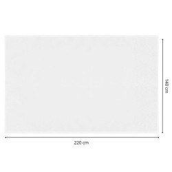 Vianočný obrus 220x140 cm snehovo biely, vianočné dekorácie