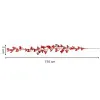 Vianočná reťaz Girlanda s jarabinami 150 cm