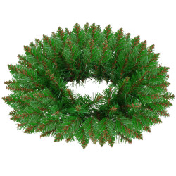 Adventný veniec extra hustý 45cm zelený, vianočné dekorácie