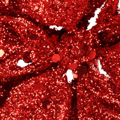 Vianočná hviezda s tŕňom 13x13cm červená, vianočné dekorácie