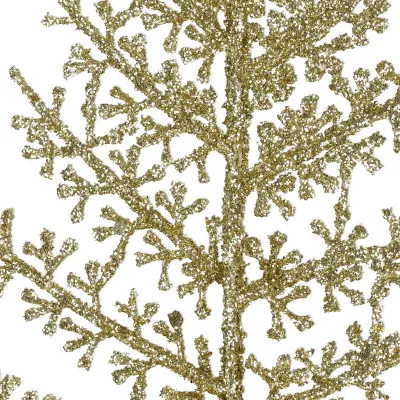 Vetvičky paprade 45cm zlaté sada 3ks, vianočné dekorácie