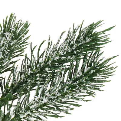 Vetvička jedľa so šiškami 34cm, vianočné dekorácie