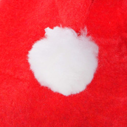 Vianočná čiapka 28x38 cm Santa červená, vianočné dekorácie