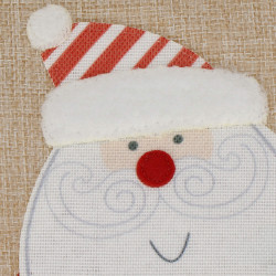 Vianočná taška 27,5x22 cm Santa, vianočné dekorácie