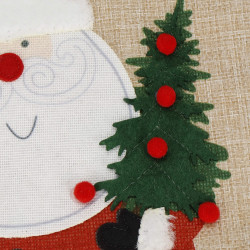 Vianočná taška 27,5x22 cm Santa, vianočné dekorácie