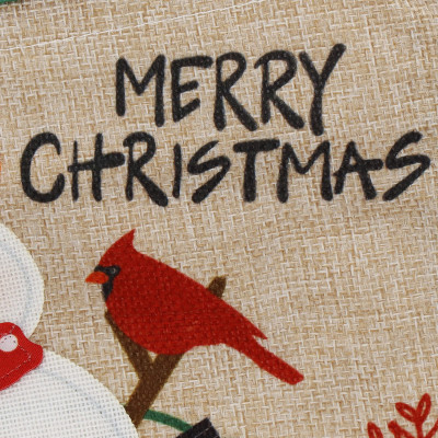 Vianočná taška 28x21,5 cm Snehuliak, vianočné dekorácie