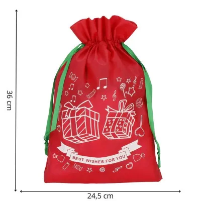 Vianočná taška 36x24, 5 cm Darčeky, vianočné dekorácie
