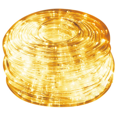 LED svetelná hadica - 20m, 480LED, 8 funkcií, pamäť, IP44, teplá biela