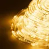 LED svetelná hadica - 20m, 480LED, 8 funkcií, pamäť, IP44, teplá biela