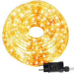 LED svetelná hadica - 20m, 480LED, 8 funkcií, pamäť, IP44, teplá biela