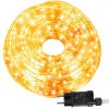LED svetelná hadica - 20m, 480LED, 8 funkcií, pamäť, IP44, teplá biela
