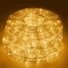 LED svetelná hadica - 20m, 480LED, 8 funkcií, pamäť, IP44, teplá biela