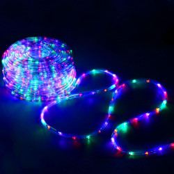 LED svetelná hadica - 20m, 480LED, 8 funkcií, pamäť, IP44, multicolor