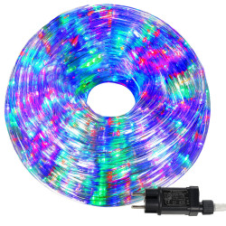 LED svetelná hadica - 20m, 480LED, 8 funkcií, pamäť, IP44, multicolor