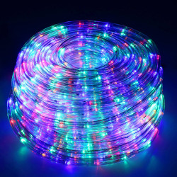 LED svetelná hadica - 20m, 480LED, 8 funkcií, pamäť, IP44, multicolor
