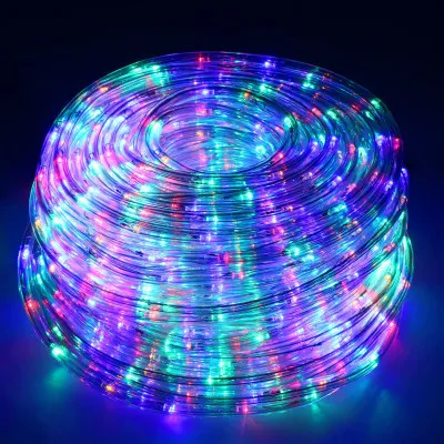 LED svetelná hadica - 20m, 480LED, 8 funkcií, pamäť, IP44, multicolor