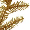 Umelá vetvička smreka 69cm zlatá, vianočné dekorácie