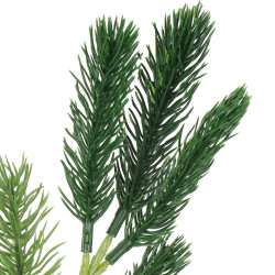 Umelá vetvička jedľa 32cm zelená, vianočné dekorácie