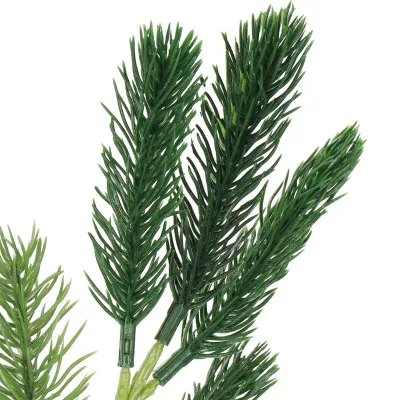 Umelá vetvička jedľa 32cm zelená, vianočné dekorácie