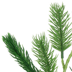 Umelá vetvička jedľa 32cm zelená, vianočné dekorácie