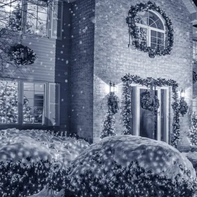 LED svetelná sieť - 2x2m, 144LED, 8 funkcií, pamäť, IP44, studená biela