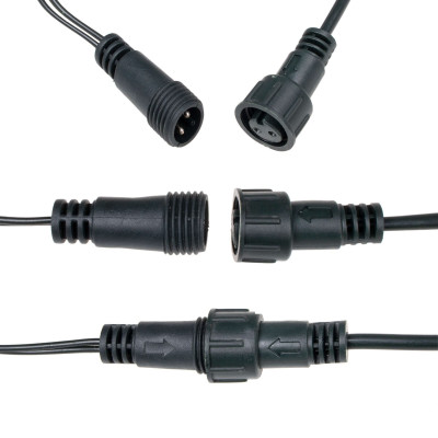 LED svetelná sieť - 2x2m, 144LED, 8 funkcií, pamäť, IP44, multicolor