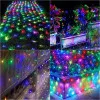LED svetelná sieť - 2x2m, 144LED, 8 funkcií, pamäť, IP44, multicolor